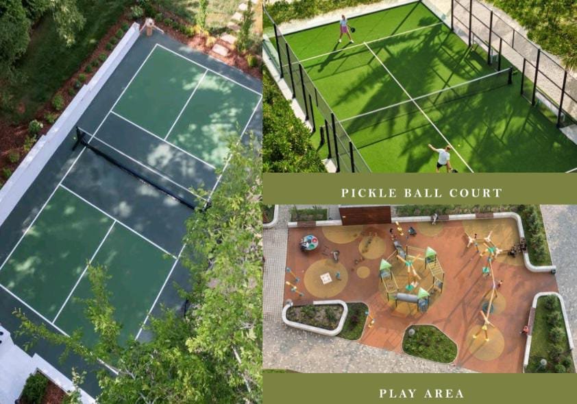 Pickleball Court and Play Area