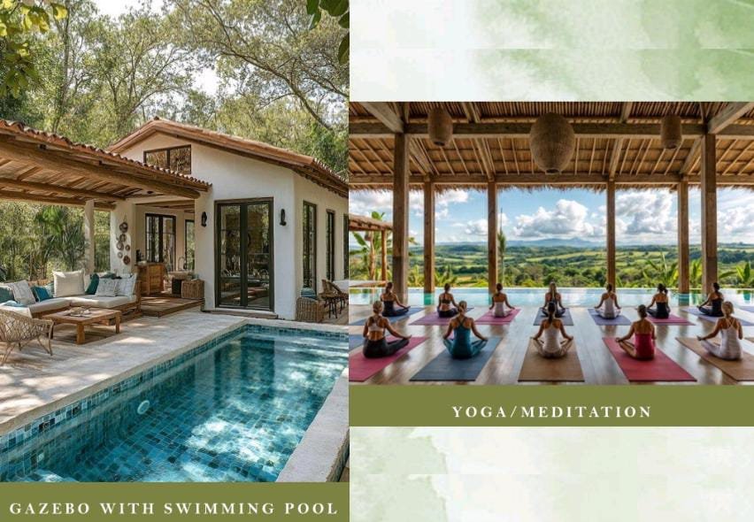 Swimming Pool and Yoga Deck